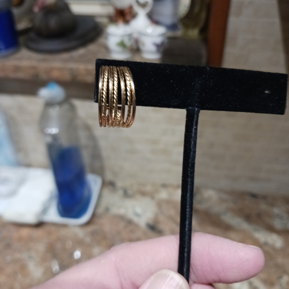VTG Binder Brothers Women's 12K 1/20 GF Hoop Replacement Earring.